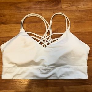 White Target Sports Bra!
